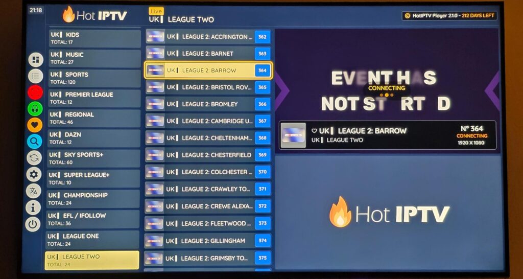 How to install Hot IPTV on Smart TV