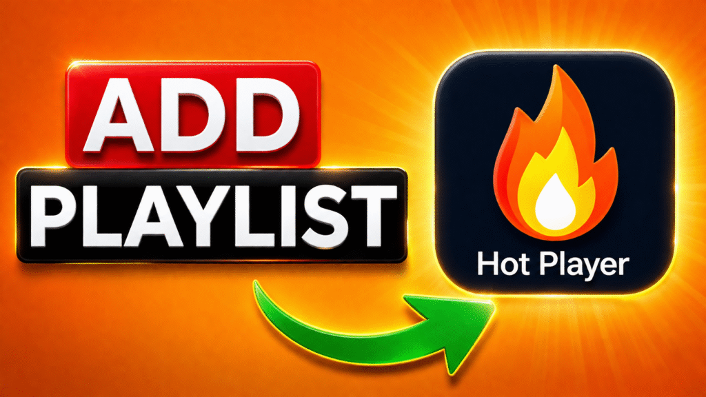 HOT Player: How to Add Playlist (Don't Skip Any Step)