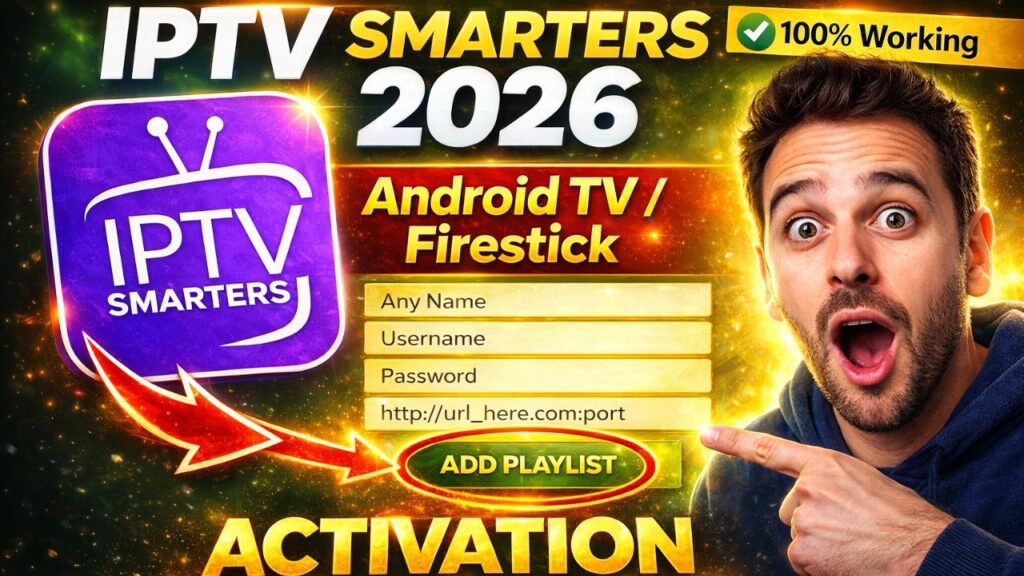 IPTV Smarters Pro 2026 Xtream Codes & M3U Setup – Complete Step-by-Step Guide